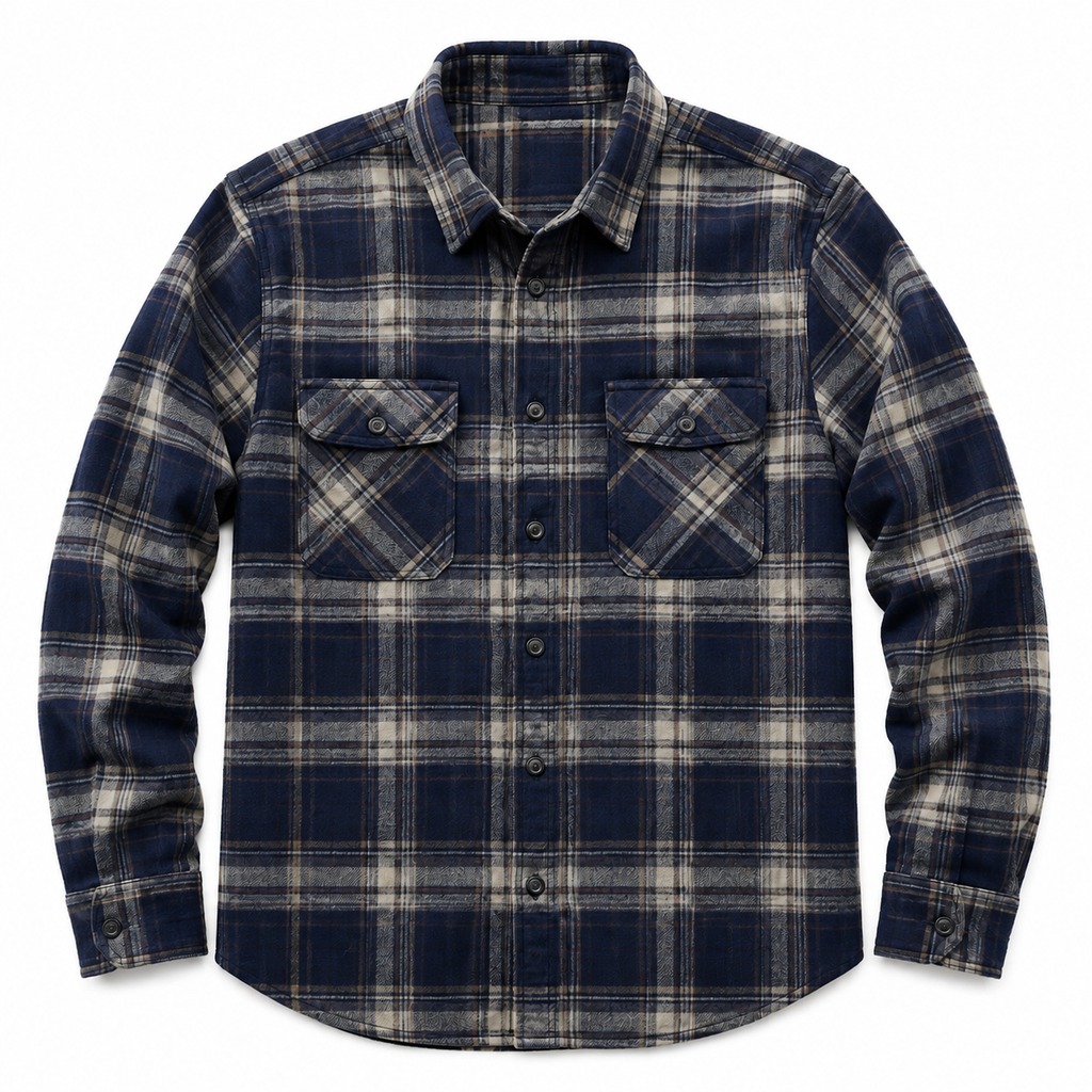 Brushed Flannel Shirt 3
