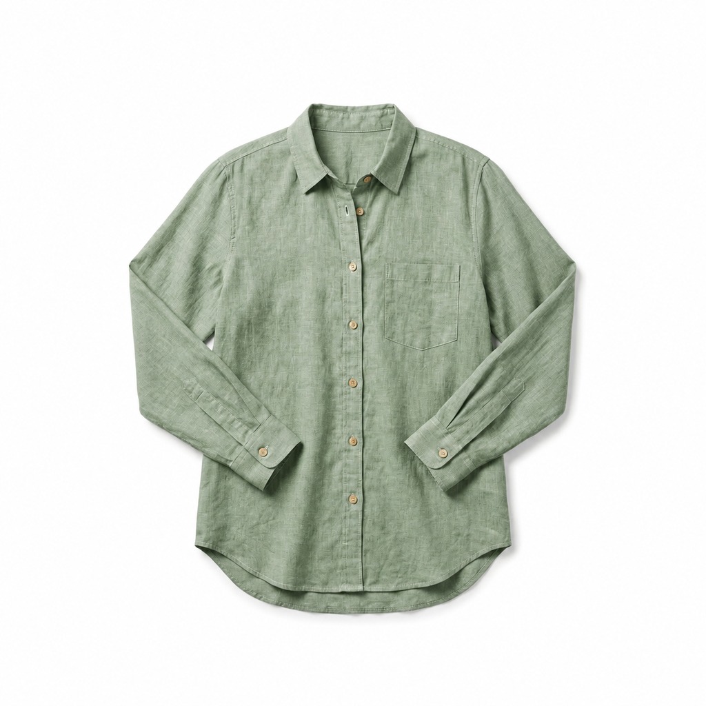 Walden Linen Button-Up Shirt 3